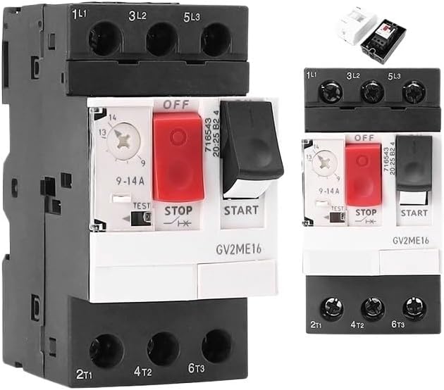 Motor Start Protection Switch Thermal Magnetic Type Overload Short Circuit Protection 32A Motor Circuit Breaker MPCB(2.5-4A)