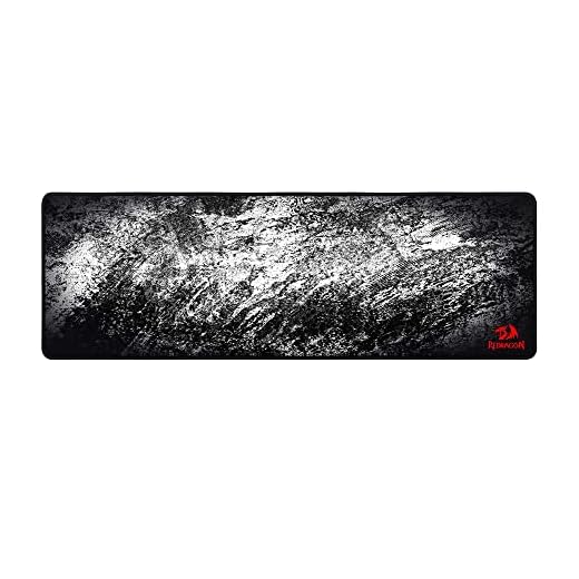 Redragon MOUSEPAD GAMER TAURUS 930x300x3MM P018, Preto com detalhes em branco, Estendido