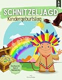 SCHNITZELJAGD KINDERGEBURTSTAG: Häuptlingssohn Kowi auf Abenteuerreise. Das All-In-One Schnitzeljagd Komplettpaket für eine aufregende Schatzsuche am Kindergeburtstag. Inkl. gratis Bonusmaterial