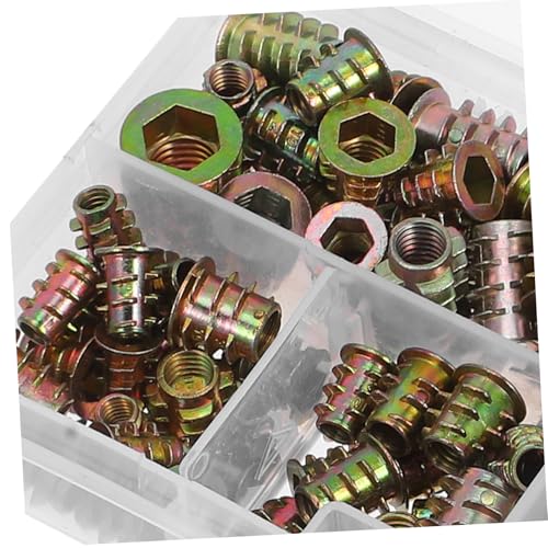 Tuercas insertadas de material resistente Mobestech para carpintería fina y muebles 4