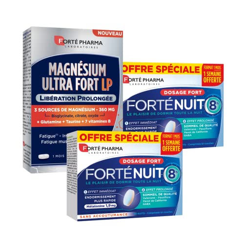 Forté Pharma Pack Surmenage cure de fond de 2 mois vitalité et équilibre nerveux