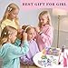 Hair Accessories for Girls, 1350P Colorful Hair Ties with 44P Hair Clips, Glitter Butterfly Hair Clips, Hair Wax Stick, Butterfly Hair Claws, Hair Barrettes with Comb Set&Organizer Box, Ideal Gifts