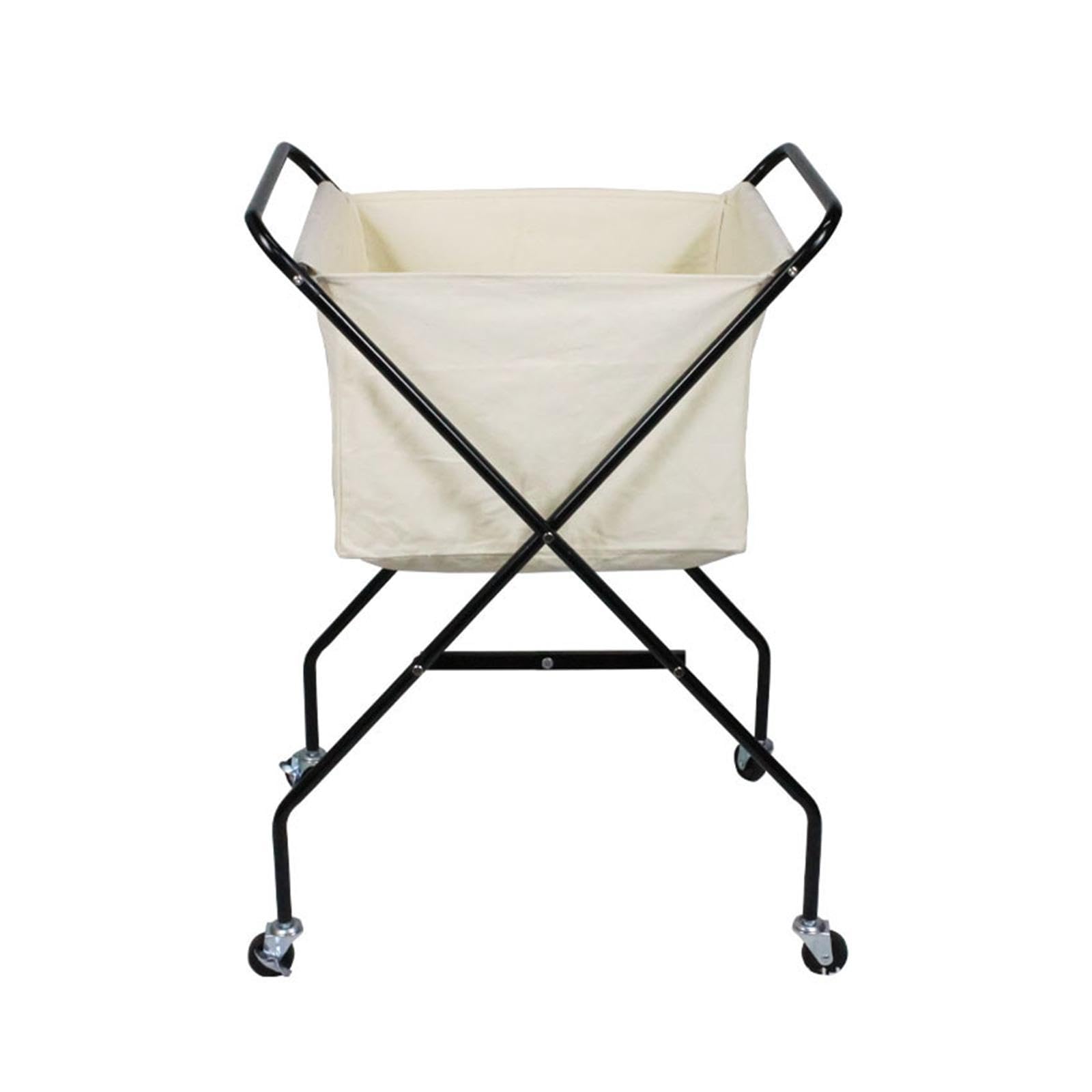 Corbeille à linge avec roues pour ne plus porter de charges lourdes à la maison