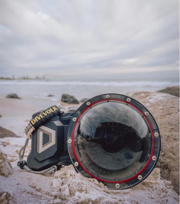 AECAM - DLW-03D Dome Lens for SeaTouch 4 MAXs Underwater housing (Samsungs A72 Adapters)