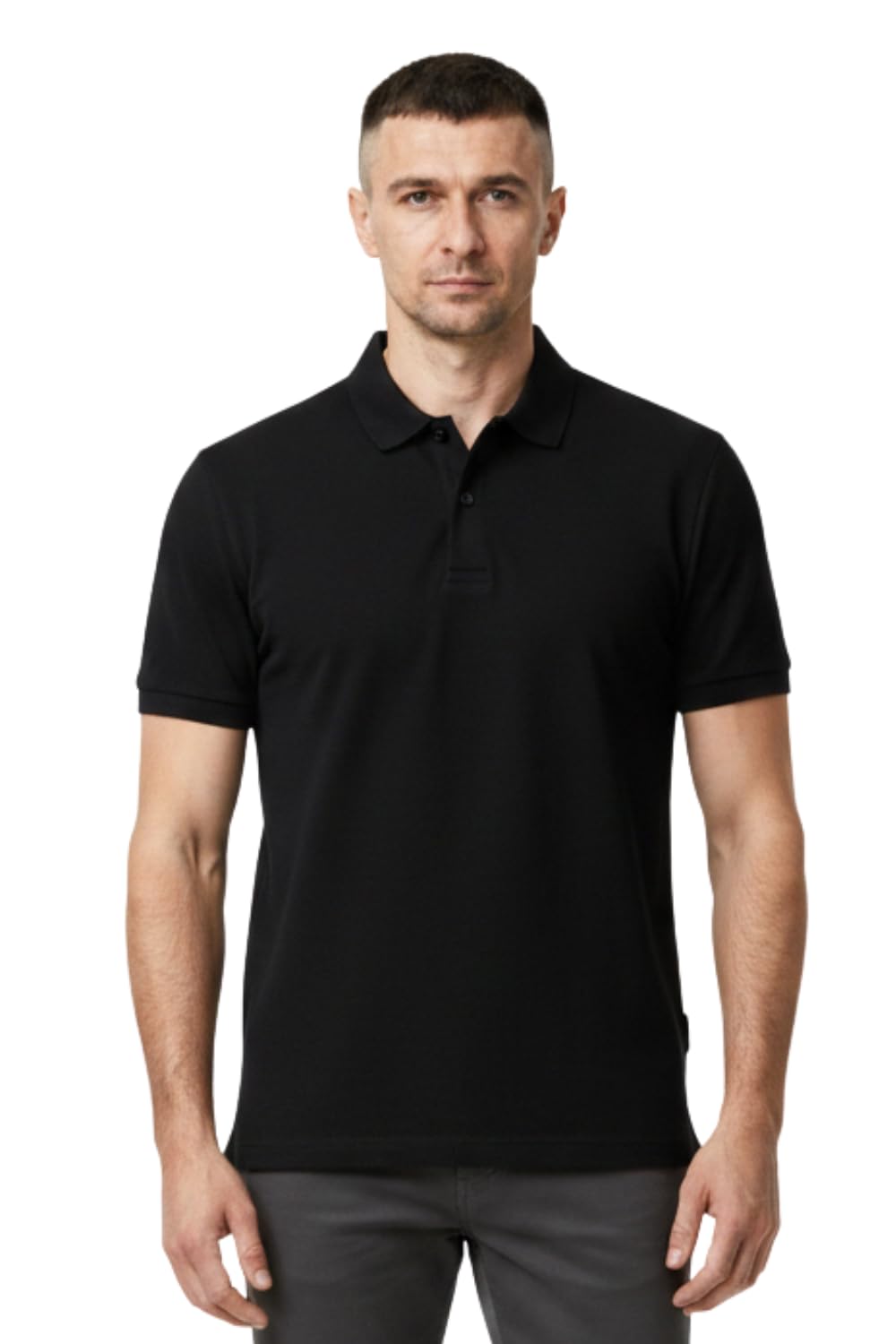 Todo BASIQUE Tshirt for Men | Men Polo t-Shirt Shirt | Solid Cotton Rich Polo T Shirt | Collar Tshirts | Half Sleeves | Plain-Regular Fit-picture-14