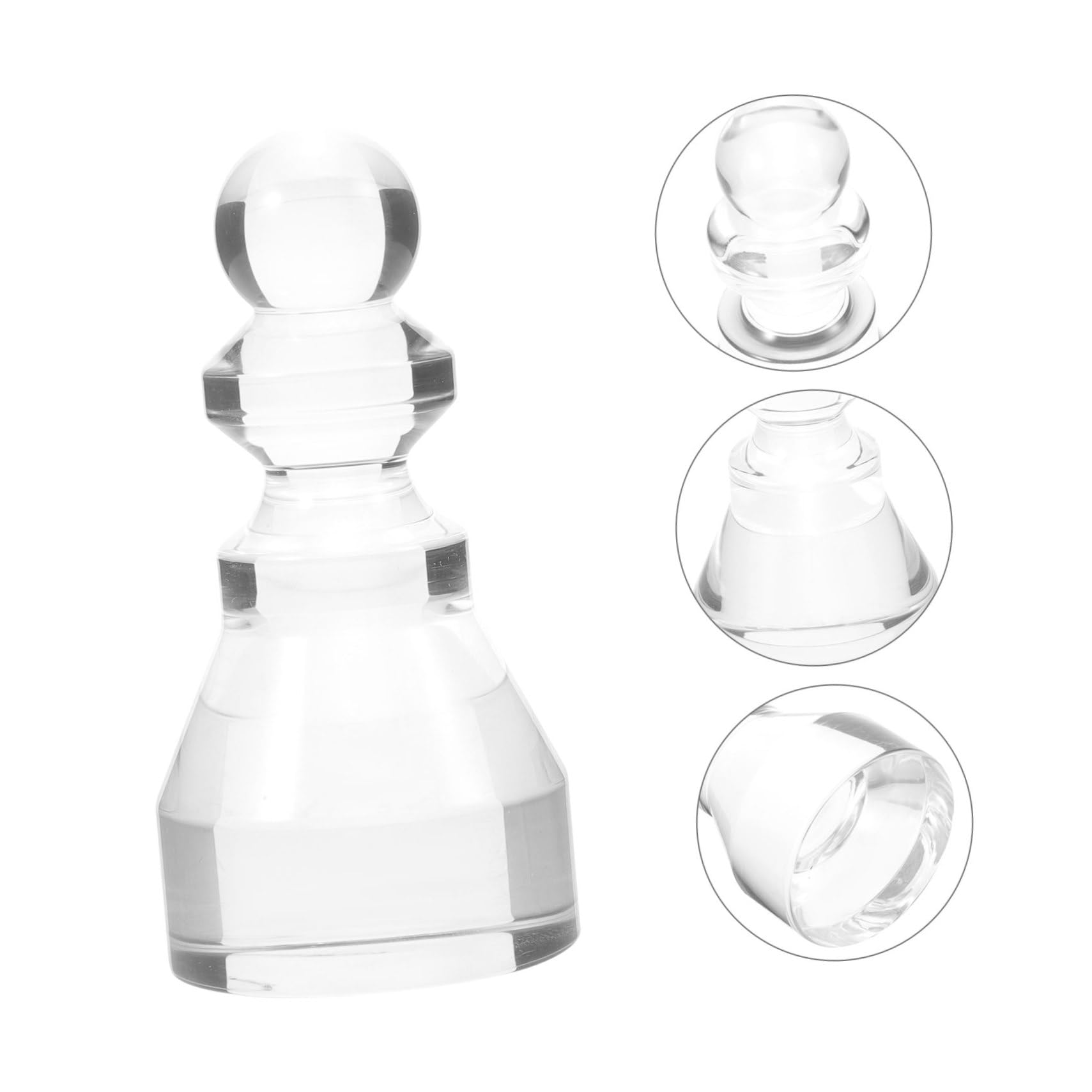 HOOTNEE 2pcs Acrylic Win Marker Roulette Wheel Game Stand Poker Accessories Poker Chip Win Marker