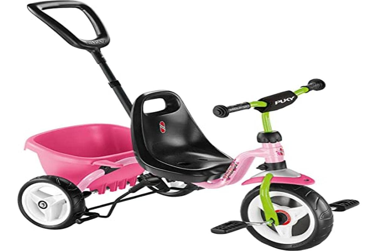 VERDES 10IT4015731022197IT10 Puky 2219 Dreirad Ceety, Farbe: Rosé/Kiwi