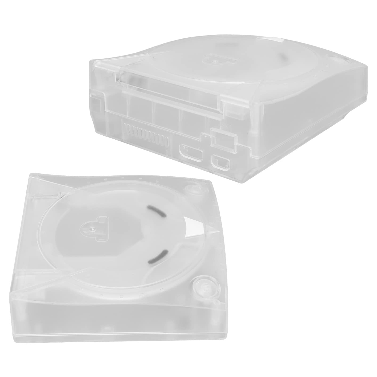 Carcasa de Consola de Juegos Profesional, Carcasa Protectora Translúcida Retro, Carcasa de Repuesto para Dreamcast DC