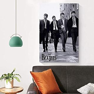 Impression sur Toile 30x50cm sans Cadre The Beatles Forever Affiche et Mur Art Photo Impression Moderne Famille Chambre… - Les Beatles, Paul McCartney, John Lennon, RIngo Starr, George Harrison Impression sur Toile 30x50cm sans Cadre The Beatles Forever Affiche et Mur Art Photo Impression Moderne Famille Chambre… – Image 3