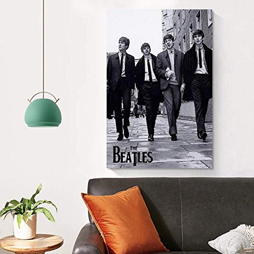 Impression sur Toile 30x50cm sans Cadre The Beatles Forever Affiche et Mur Art Photo Impression Moderne Famille Chambre… - Les Beatles, Paul McCartney, John Lennon, RIngo Starr, George Harrison Impression sur Toile 30x50cm sans Cadre The Beatles Forever Affiche et Mur Art Photo Impression Moderne Famille Chambre… – Image 4