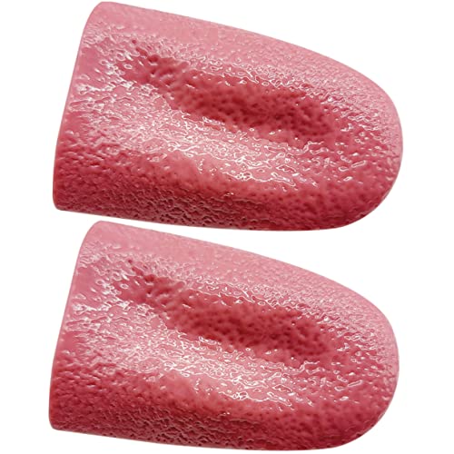 Genérico 2 Piezas Lengua Falsa Pinzas De Halloween Falso para Divertido Lengua De Gato Falsa Juguetes De Broma Lengua Artificial Oral Máscara Kit De Broma Dispositivo Gel De Sílice