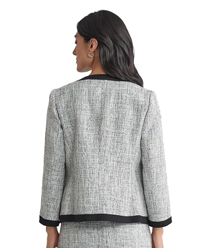 Kasper Women's Framed Tweed Blazer3