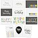 120-Pack Happy Birthday Cards and Happy Anniversary Cards - Includes 6 Colorful Birthday Designs, 6 Anniversary Designs, 10 of Each, Bulk Box Set Variety Pack with Envelopes Included, 4 x 6 Inches