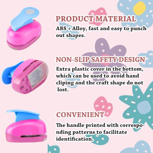 Perforatrice en forme de fleur pour invitations et scrapbooking créatif - 5