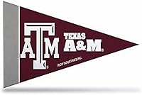 Vista 1 de Rico Industries NCAA - Juego de mini banderines de fieltro de 4 x 9 pulgadas (incluye 8 piezas)