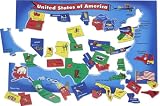 Melissa & Doug USA Map Floor Puzzle - 51 Pieces