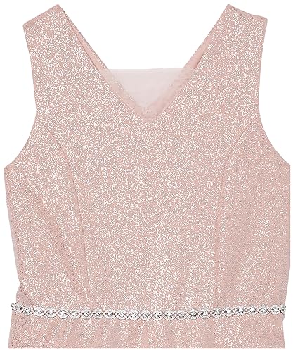 Speechless Girls' Sleeveless A-line Glitter Party Dress3