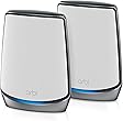 NETGEAR Orbi Whole Home Tri-band Mesh WiFi 6 System (RBK852) – Router with 1 Satellite Extender | Coverage up to 5,000 sq. ft., 100 Devices | AX6000 (Up to 6Gbps)