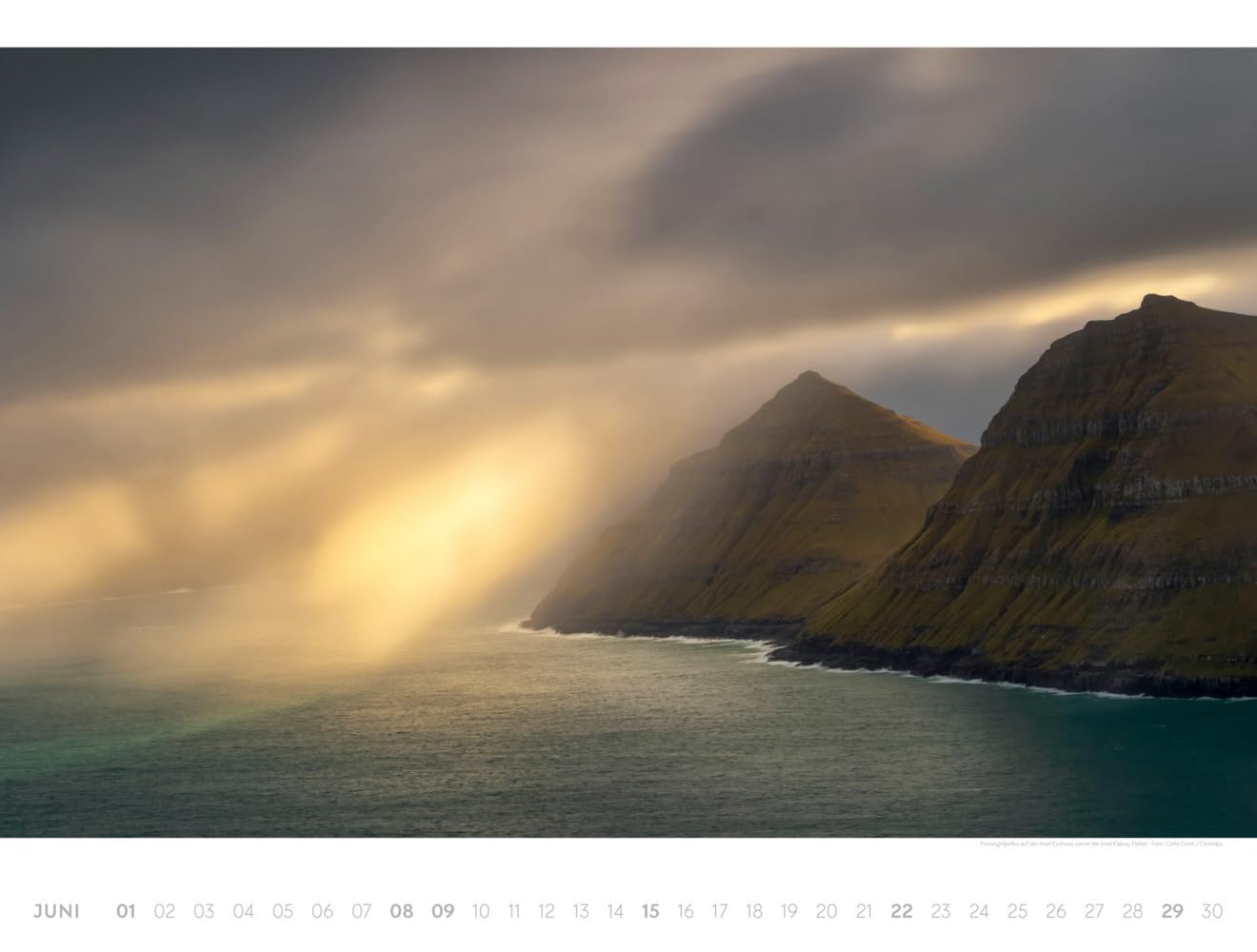 Freiraum Kalender 2025, Wandkalender / Panoramakalender im Querformat (66x50 cm) - Landschaftskalender / Naturkalender