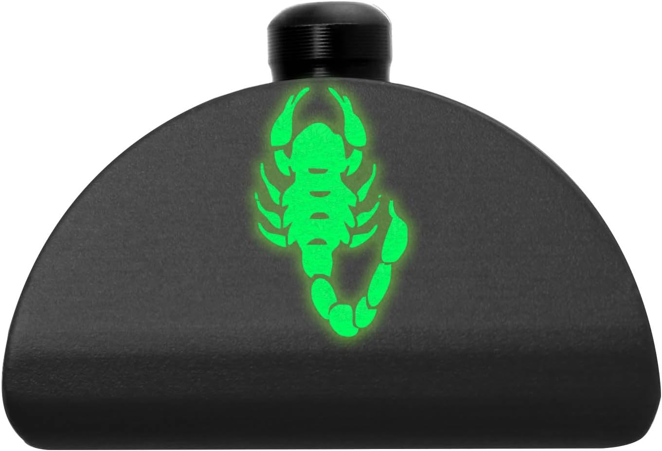NDZ Performance Aluminum Grip Plug for Glock Gen 1-3 (17 19 20 22 23 24 31 32 34 35) – Laser Engraved, Glow in The Dark (Blue or Green) – Made in USA – Choose Image & Color