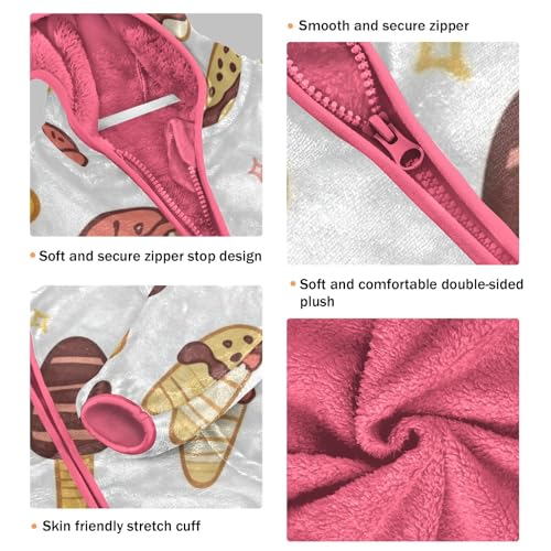 GuoChe Ice Cream 3_3 Kids Sherpa Jacket3