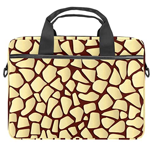 Bolsa para portátil 13.3 acolchada Giffafe con correa de hombro ajustable y diseño multicolor