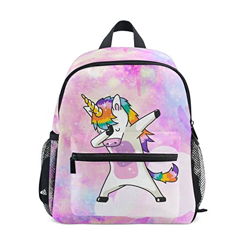 Mochilas Escolares Infantiles  Divertido Unicorn Galaxy Impreso Personalizado Ligero