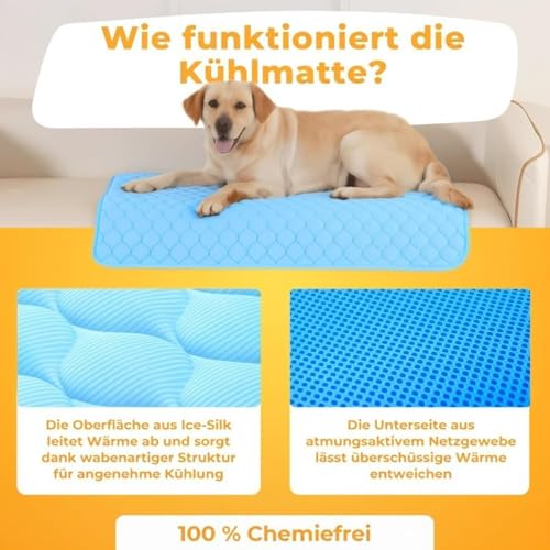 Tapis de refroidissement pour chien lavable et imperméable - 3