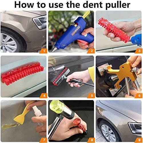 Kit di riparazione per ammaccature senza vernice