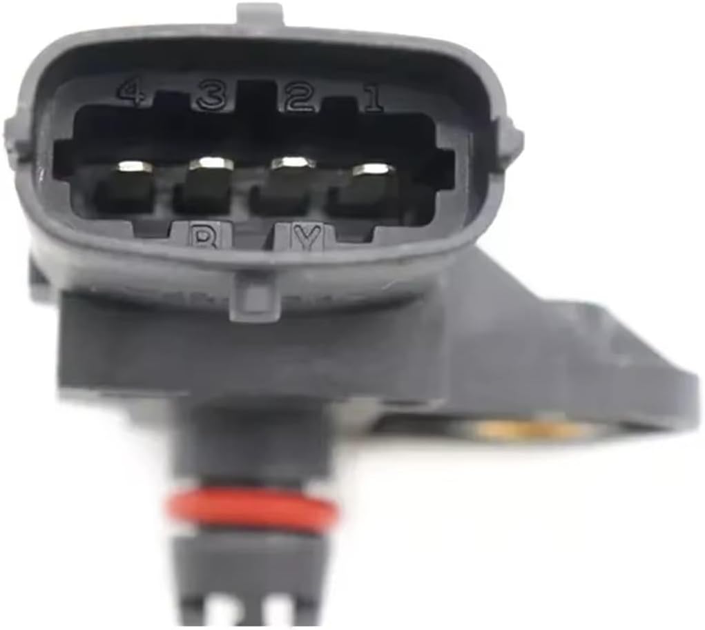Car MAP Sensors Compatible with Grand for Scenic 2004 2005 2006 2007 2008 2009 2010 2011 2012 2013 2014 2015 0281002709 4pins Air Intake Manifold Pressure MAP Snesor