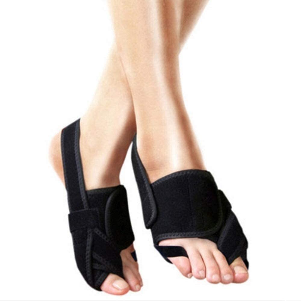 Órtesis del dedo del pie para enderezadores del dedo del pie, dedo pulgar del pie para cinturón corrector de postura pie separado para dedos de soporte de cinturón para manguito de liberación de