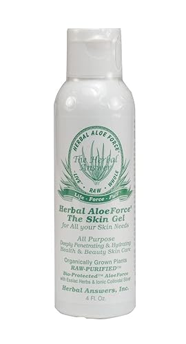 Herbal Answers Gel de piel de hierbas orgánicas 4 onzas Herbal Answers Gel de piel de hierbas orgánicas 4 onzas