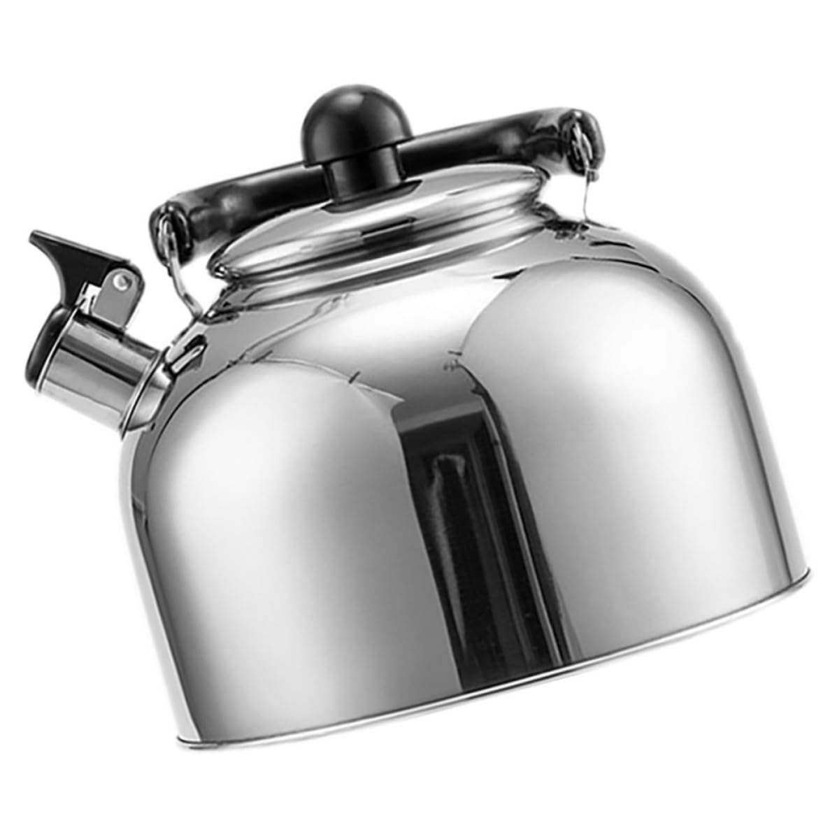 Hervidor de Agua de Acero Inoxidable Silbato, Capacidad 5l, Fácil de Limpiar, Adecuado para Estufas de Inducción y Reuniones Familiares en Cocina