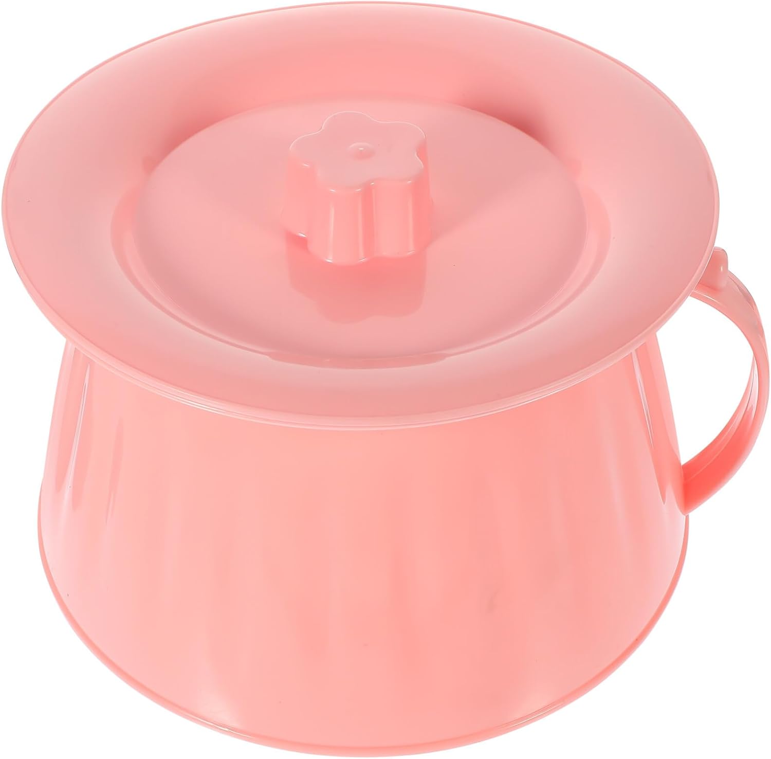 FRCOLOR Portable Toilet Chamber Pot with Lid Urinal Bedpan Urine Bucket Spittoon Lightweight Compact for Bedroom Use Elderly Women Men Kids