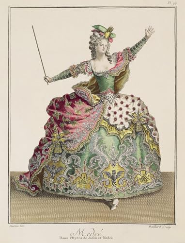 Lienzo de Medea en la Ópera Jean Baptiste Pintura para un Vestuario Elegante