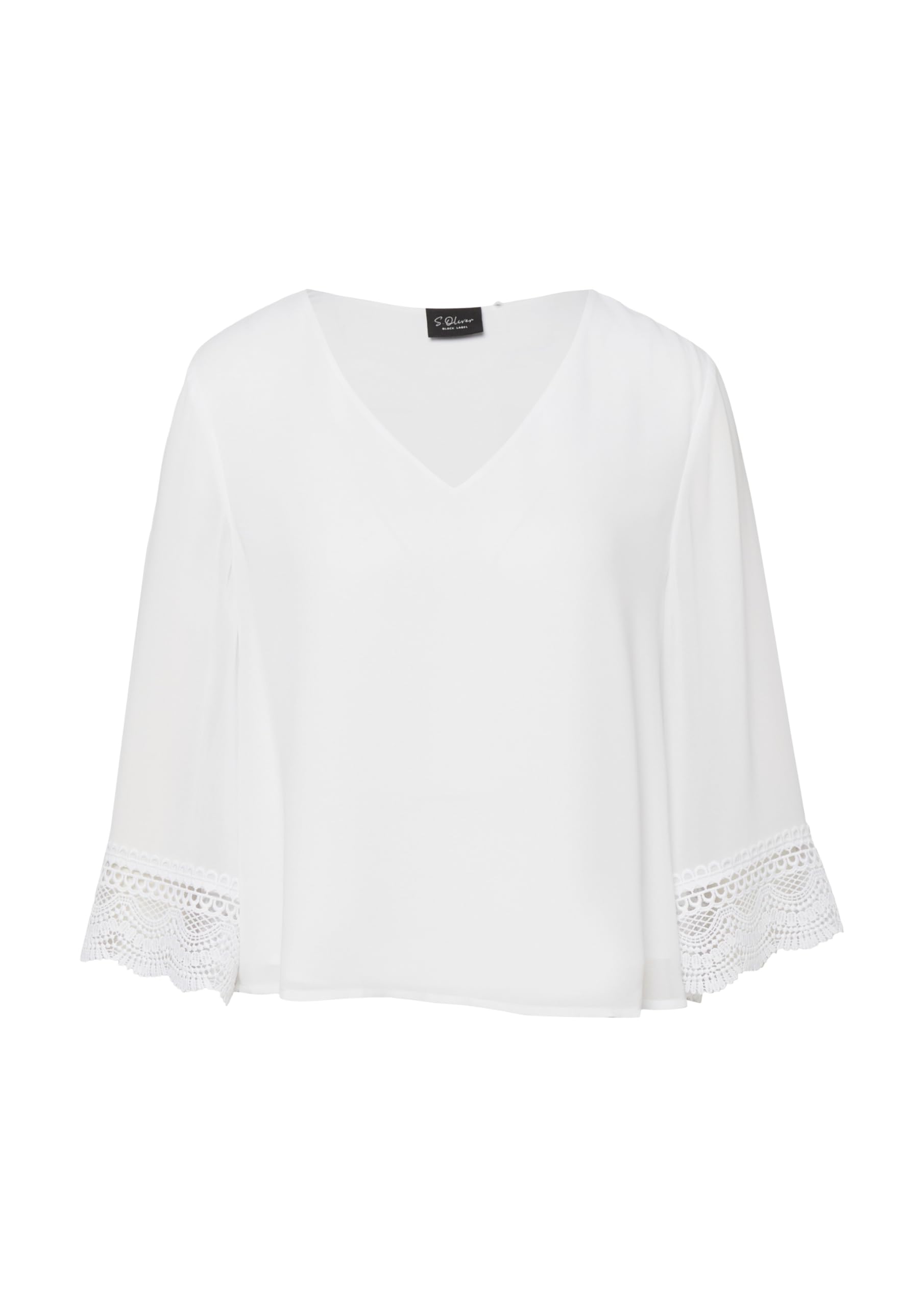 s.Oliver Black Label Damen 2177502 Chiffon-Bluse (1er Pack)
