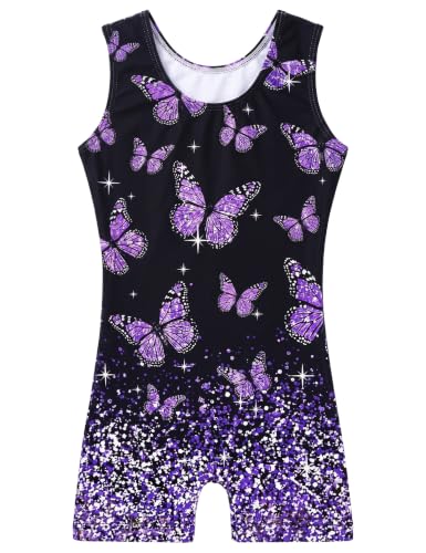 Image of TENVDA Leotards for Girls Gymnastics One Piece Biketard(Multiple Colors)