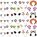 30 Pcs Animal Ears Headband for Kids Jungle Woodland Safari Zoo Headbands Birthday Halloween Party Favors (Animals)