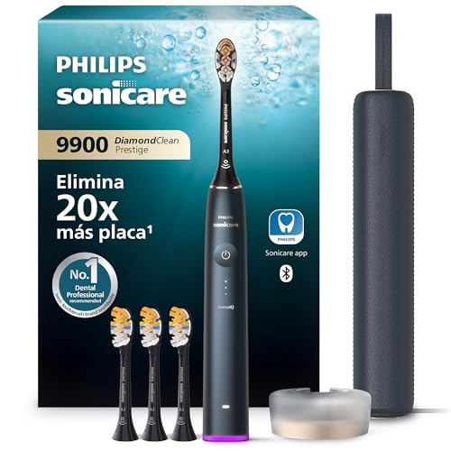 Philips Sonicare DiamondClean 9900 Prestige cepillo dental eléctrico, con tecnología SenseIQ y aplicación, 5 modos de… — oferta en Amazon