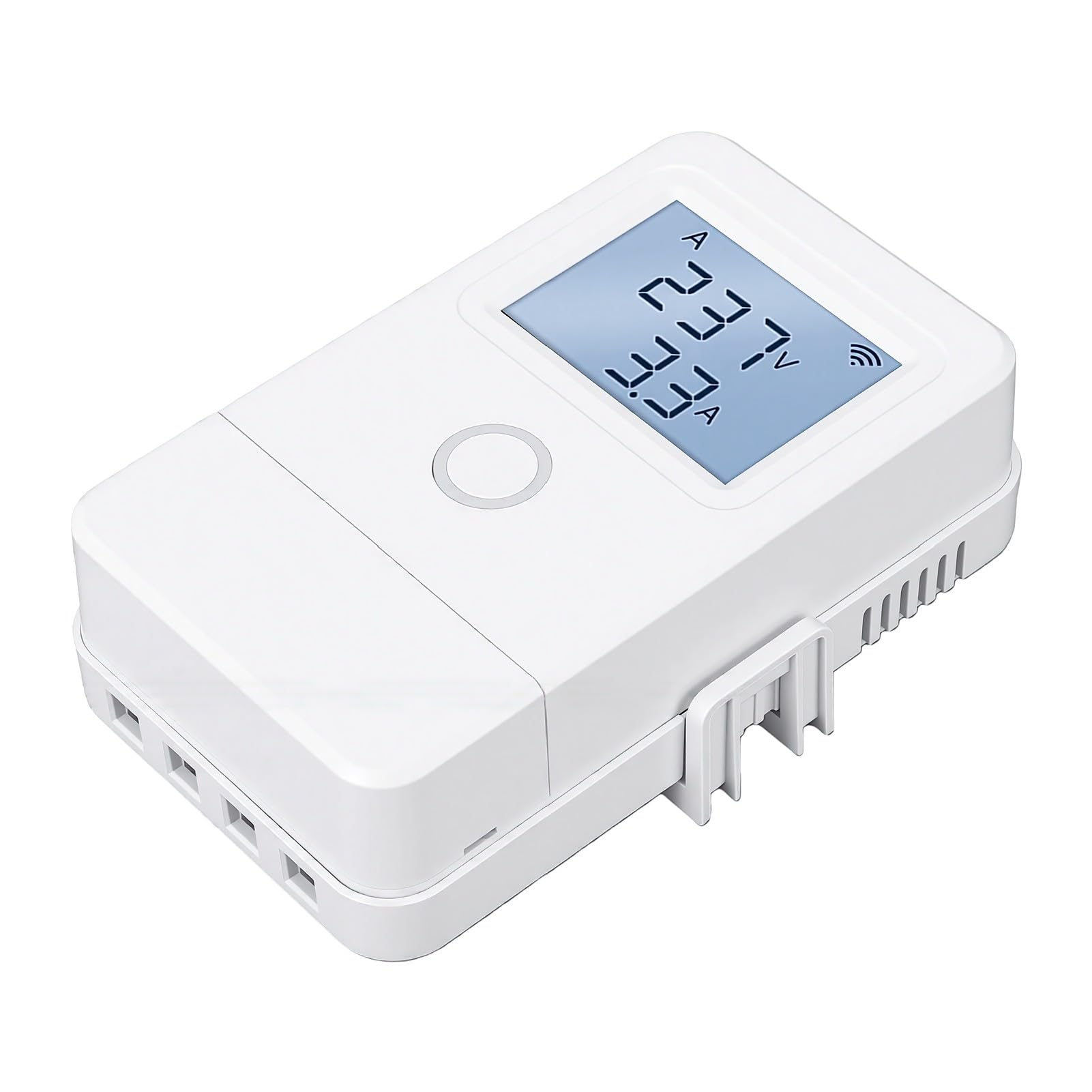 Annadue Compteur D'énergie WiFi 3 Canaux avec Relais 16A et LCD