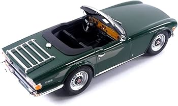Minichamps 155132036 1:18 Triumph TR6-1969-Dark Green (Lhd