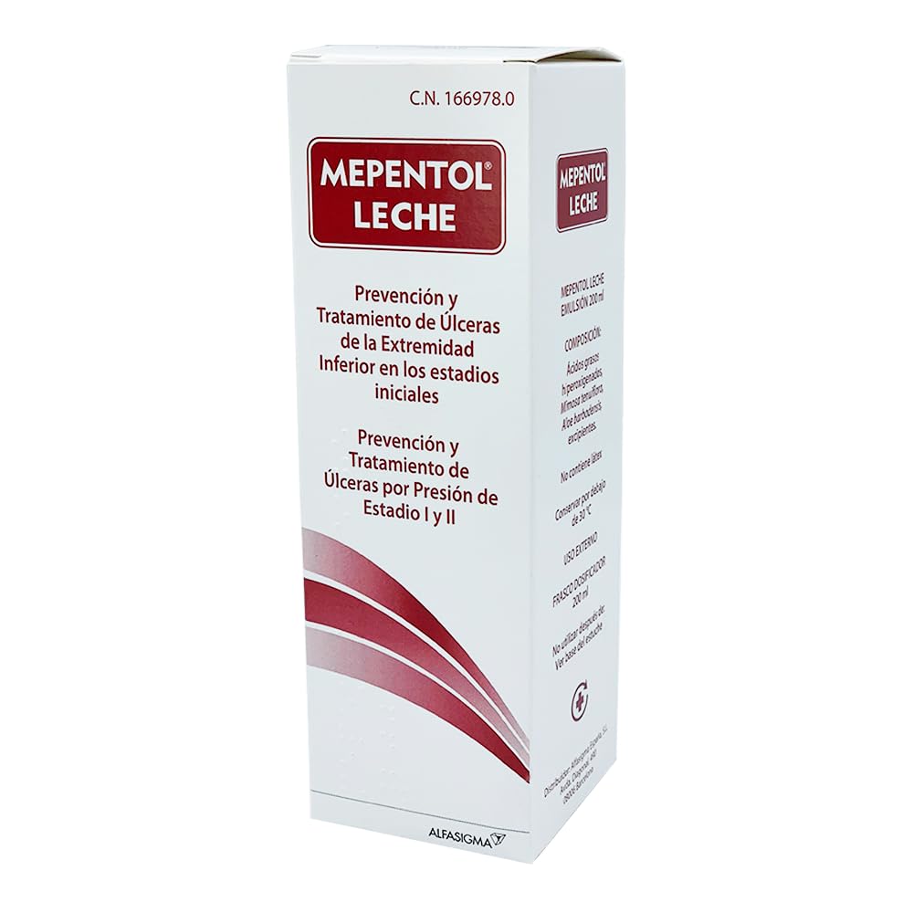 Mepentol Leche Emulsión Para Úlceras 200 ml