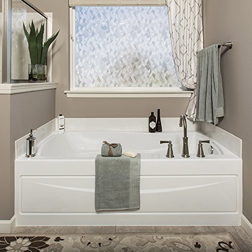 Gila 50146390 Decorative Crystal Residential Diy Static Cling No Glue No Adhesive 3Ft X 6.5Ft (36In X 78In) (19.5 Sq Ft) Window Film, 36" X 6.5', Clear #TOP3