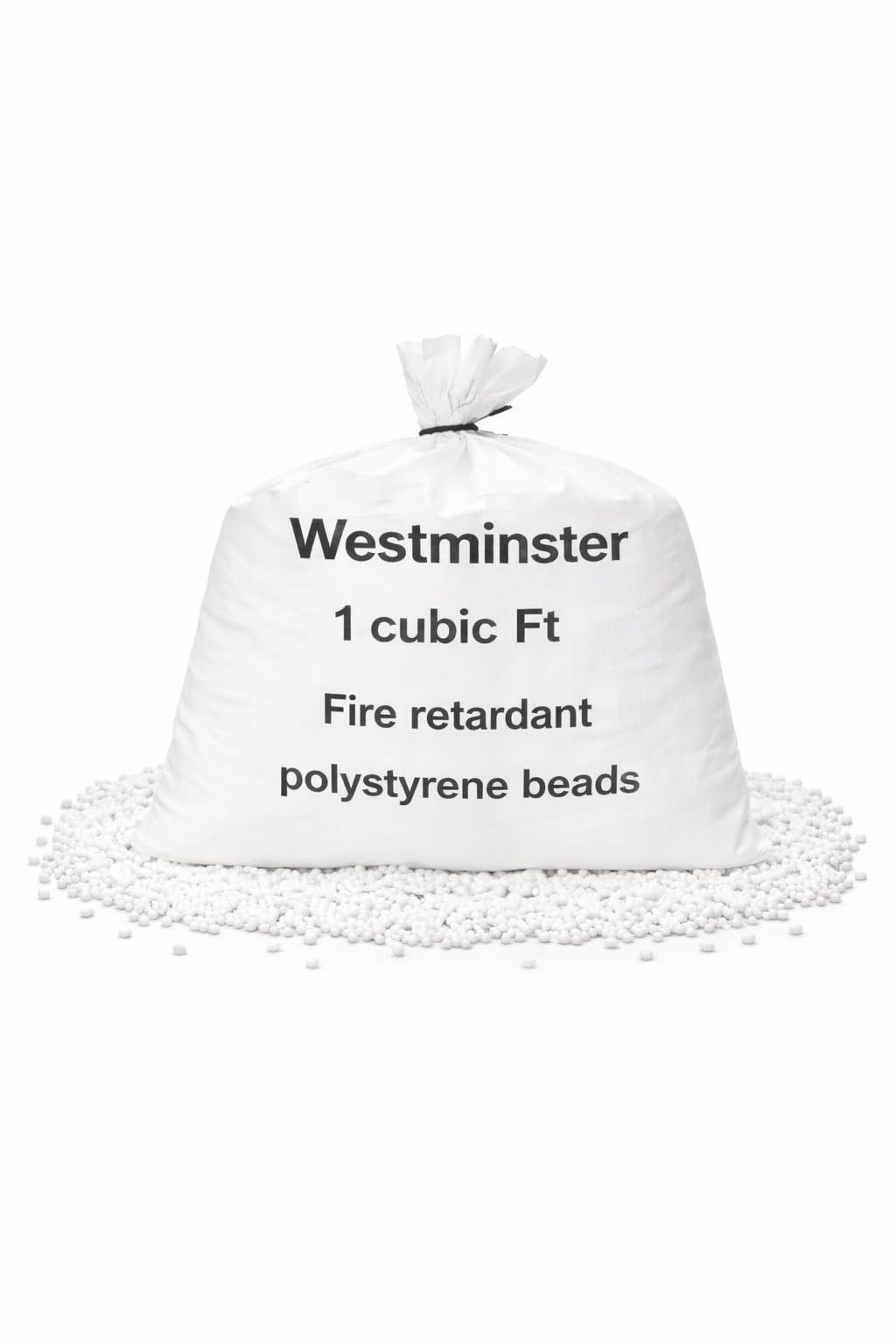 Bean Bag Filling Refill Booster Polystyrene Extra Beads Top Up Bag Beans Balls Various Sizes (1 Cubic Feet)