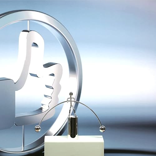 Miniatura 4 de Sunnytech Mini juguete de equilibrio de acero Levantador de pesas Arte cinético Balance Juguete de equilibrio descompresivo Ciencia Psicología Hogar