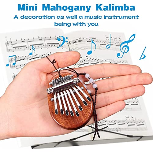 Veenewy 8 touches Kalimba Thumb Piano Kalimba Outil portable pour débutants - Les Beatles, Paul McCartney, John Lennon, RIngo Starr, George Harrison Veenewy 8 touches Kalimba Thumb Piano Kalimba Outil portable pour débutants – Image 7