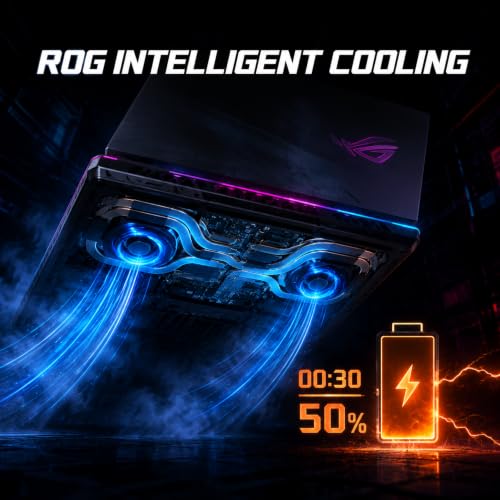 Image of ASUS ROG Strix G18 Gaming Laptop, GeForce RTX 5060, Intel Core Ultra 9 275HX (36MB Cache, 24 Threads), 2.5K 240Hz /3ms Nebula Display, 32 GB DDR5, 1 TB SSD, Wi-Fi 7, TB4, Windows 11 Pro, W /Accessories