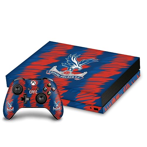 Crystal Palace FC Skin Xbox One X Head Case Designs Autocollant Manettes