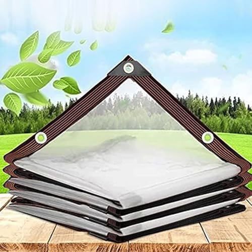 Lona impermeable transparente jardín exterior para camping y terraza 3