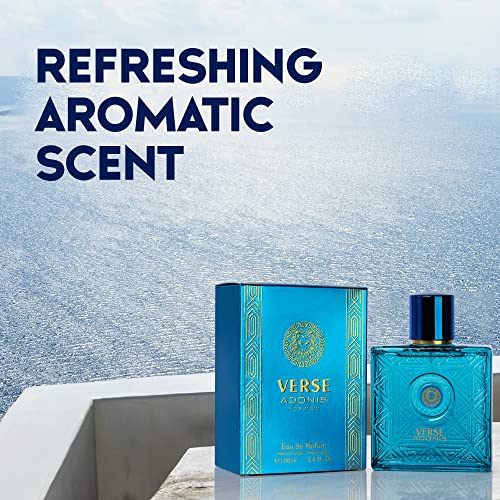 Novoglow Verse Adonis Eau De Parfum For Men 3.4 Fl. Oz. 100Ml Men'S Perfume Refreshing Combination Of Woody Floral & Fruity Scents thumb #2